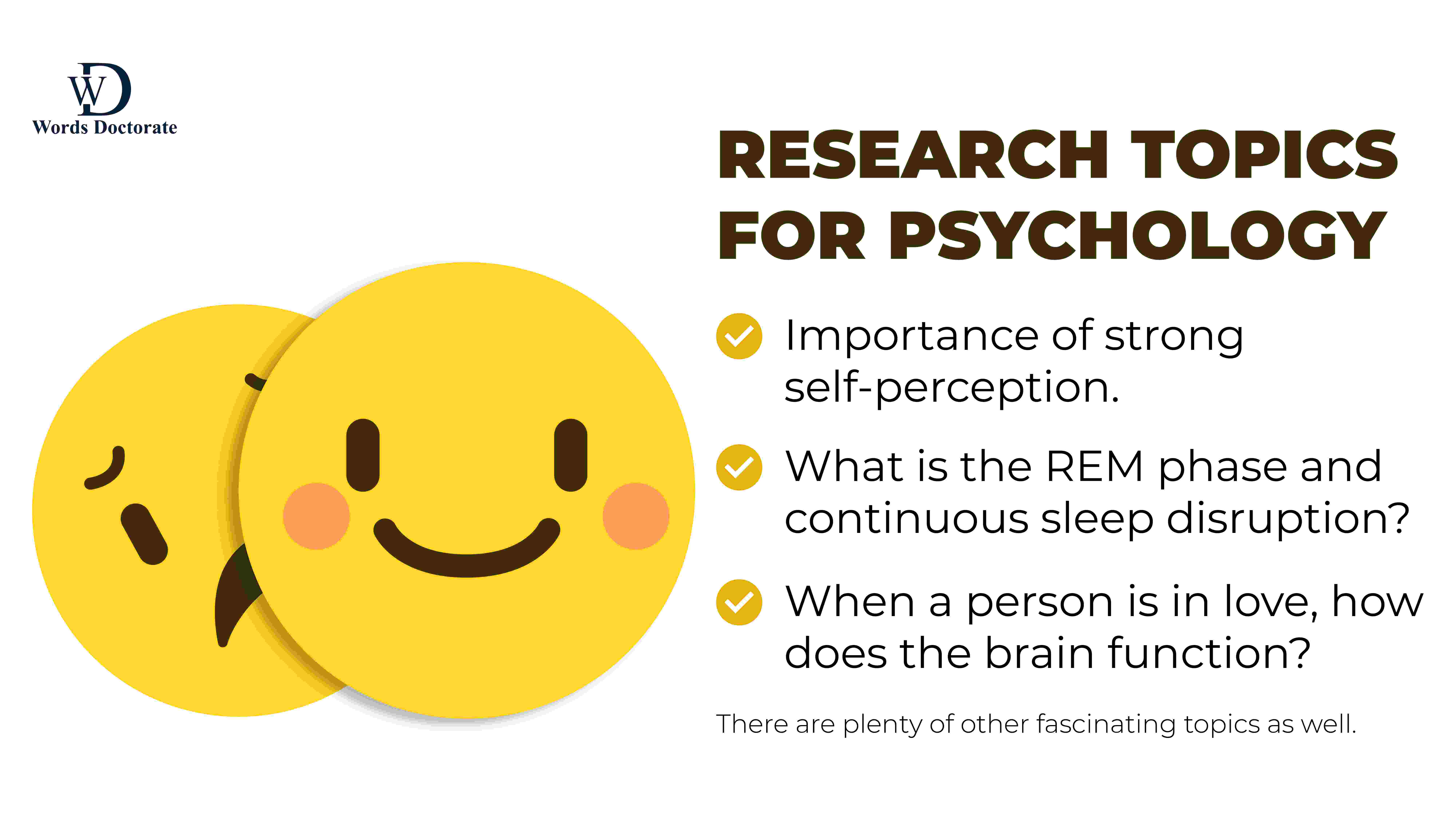 experimental psychology research proposal topics